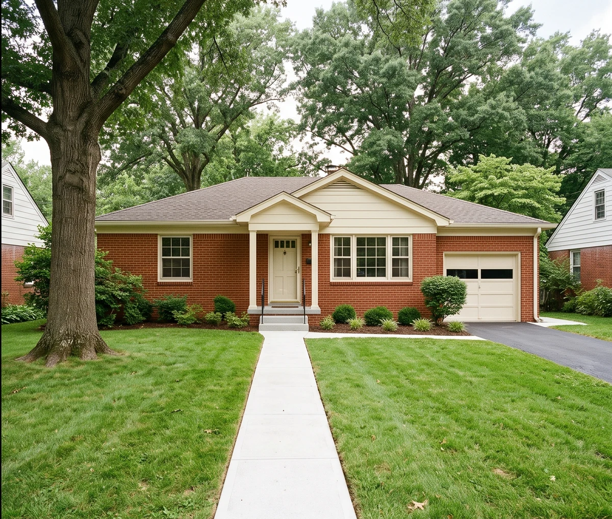 Brick ranch restored the gentle way after - St. Matthews area