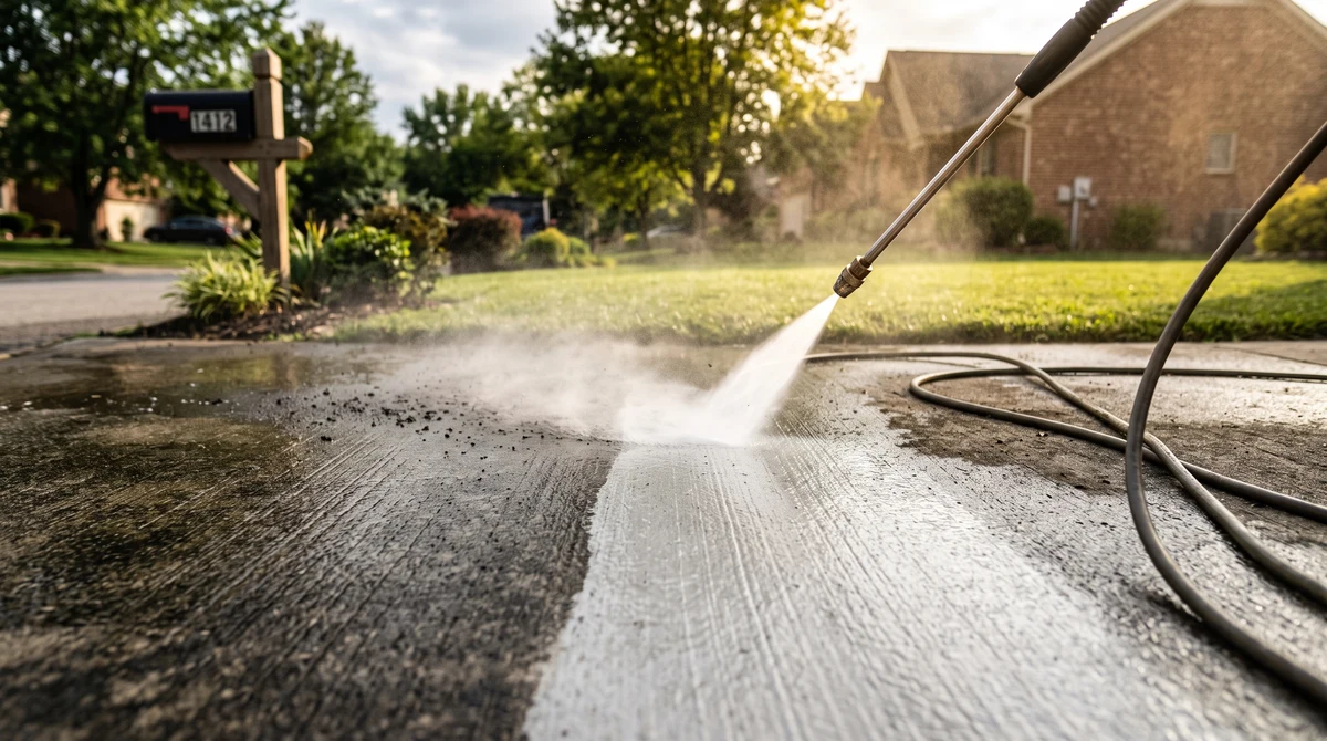 Driveway and Concrete Cleaning in Louisville, KY