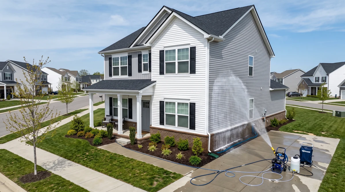 House Washing in Louisville, KY