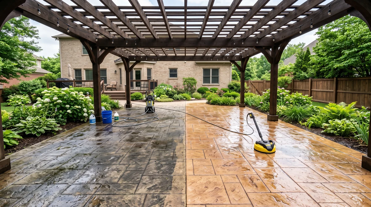 Patio and Walkway Cleaning in Louisville, KY